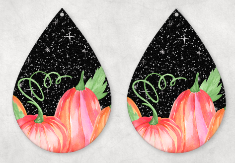 Halloween Teardrop Earrings - 31 Designs