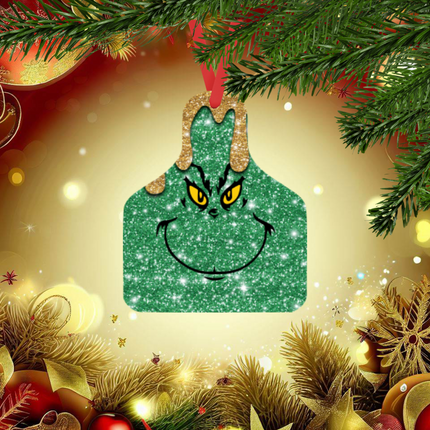 Cow Tag Ornaments