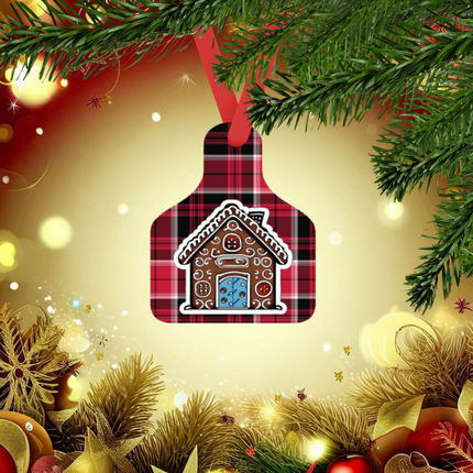 Cow Tag Ornaments
