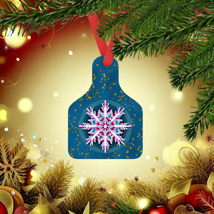 Cow Tag Ornaments
