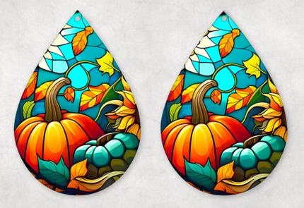 Halloween Teardrop Earrings - 31 Designs