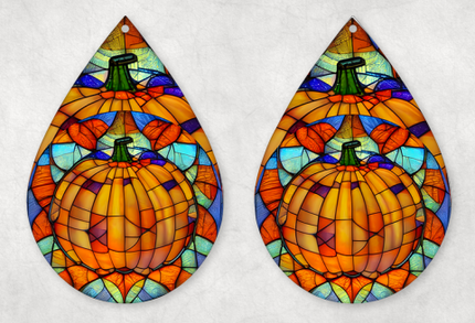 Halloween Teardrop Earrings - 31 Designs