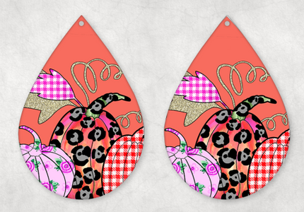 Halloween Teardrop Earrings - 31 Designs