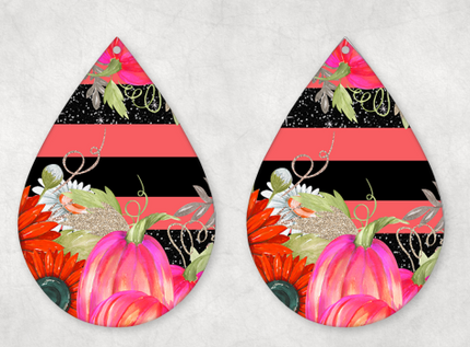 Halloween Teardrop Earrings - 31 Designs