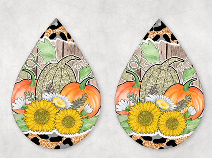 Halloween Teardrop Earrings - 31 Designs