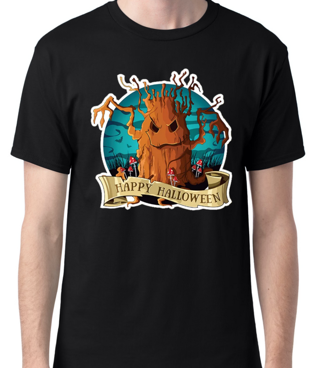 Halloween Spooky Tree T-Shirt