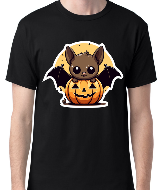 Batty Jack-O-Lantern T-Shirt