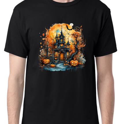 Halloween Haunted House T-Shirt