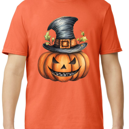 Spooky Jack-O-Lantern Delight T-Shirt