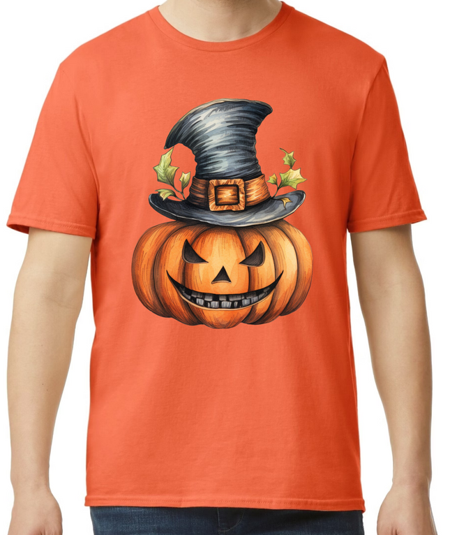 Spooky Jack-O-Lantern Delight T-Shirt