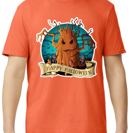 Halloween Spooky Tree T-Shirt