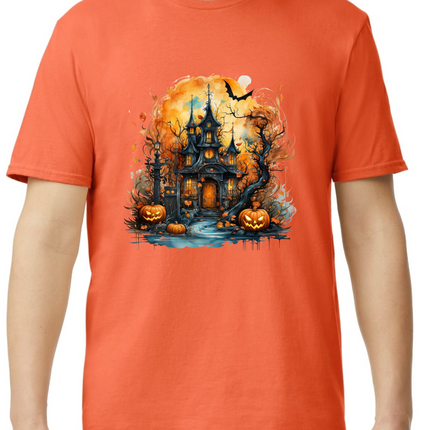 Halloween Haunted House T-Shirt