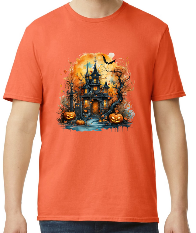 Halloween Haunted House T-Shirt