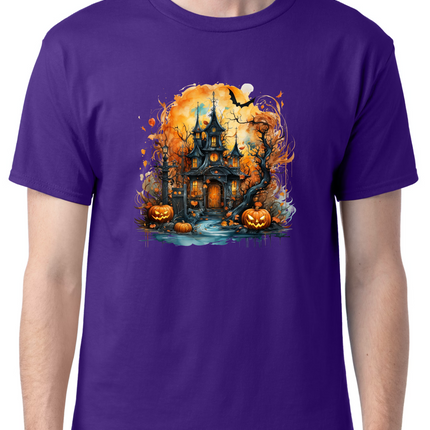 Halloween Haunted House T-Shirt