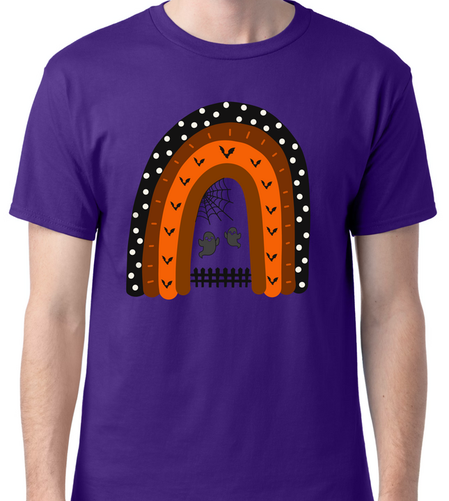 Halloween Boho Rainbow T-Shirt