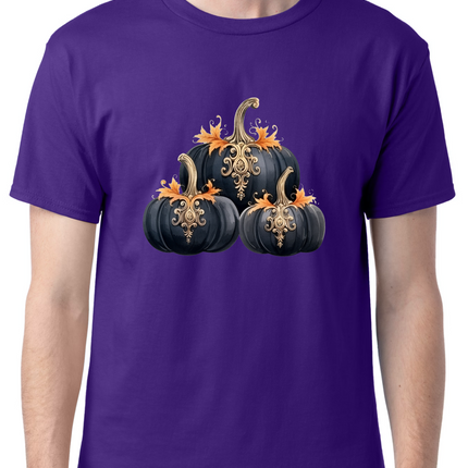 Victorian Black Pumpkin T-Shirt