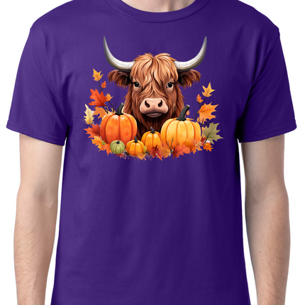 Halloween Highland Cow T-Shirt