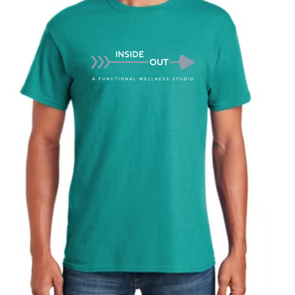 Inside Out Wellness Studio Teal T-Shirt